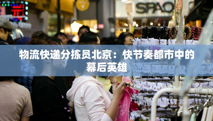 物流快递分拣员北京：快节奏都市中的幕后英雄