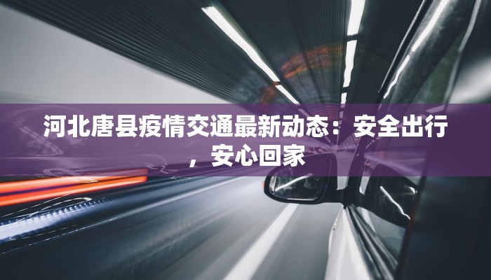 河北唐县疫情交通最新动态：安全出行，安心回家