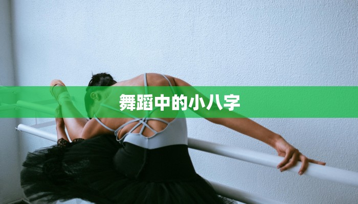 舞蹈中的小八字