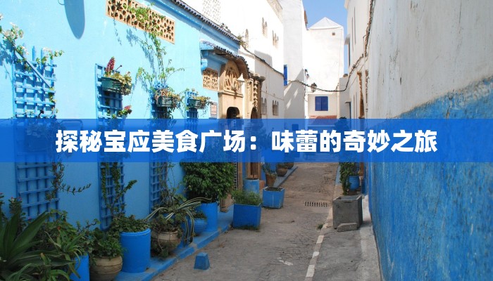 探秘宝应美食广场:味蕾的奇妙之旅 探秘宝应美食广场:味蕾的奇妙之旅