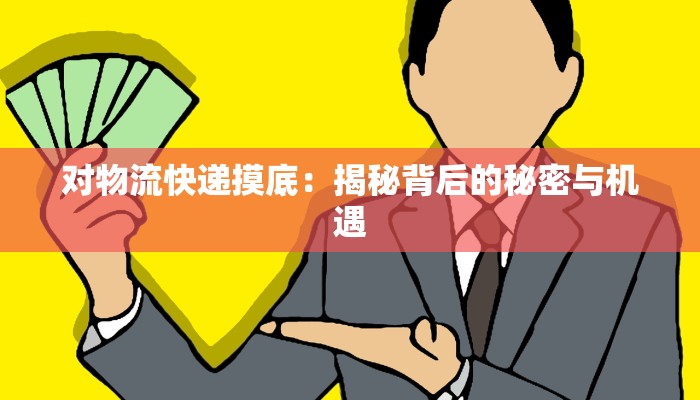 对物流快递摸底：揭秘背后的秘密与机遇