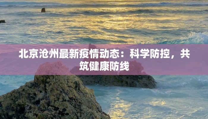 北京沧州最新疫情动态：科学防控，共筑健康防线