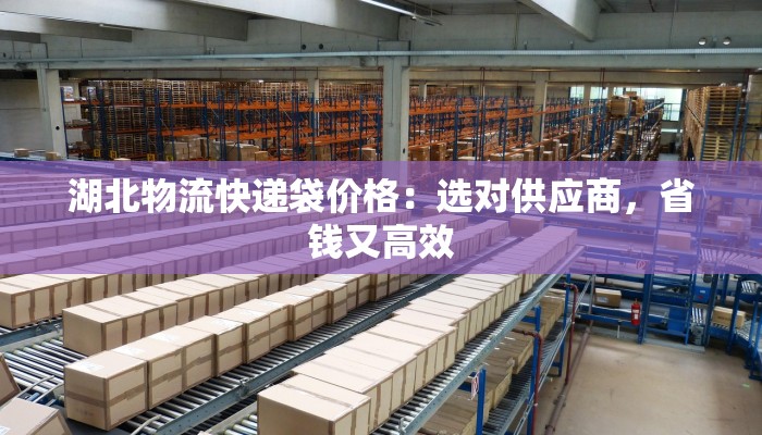 湖北物流快递袋价格:选对供应商,省钱又高效 湖北物流快递袋价格:选对供应商,省钱又高效