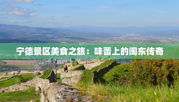 宁德景区美食之旅:味蕾上的闽东传奇 宁德景区美食之旅:味蕾上的闽东传奇